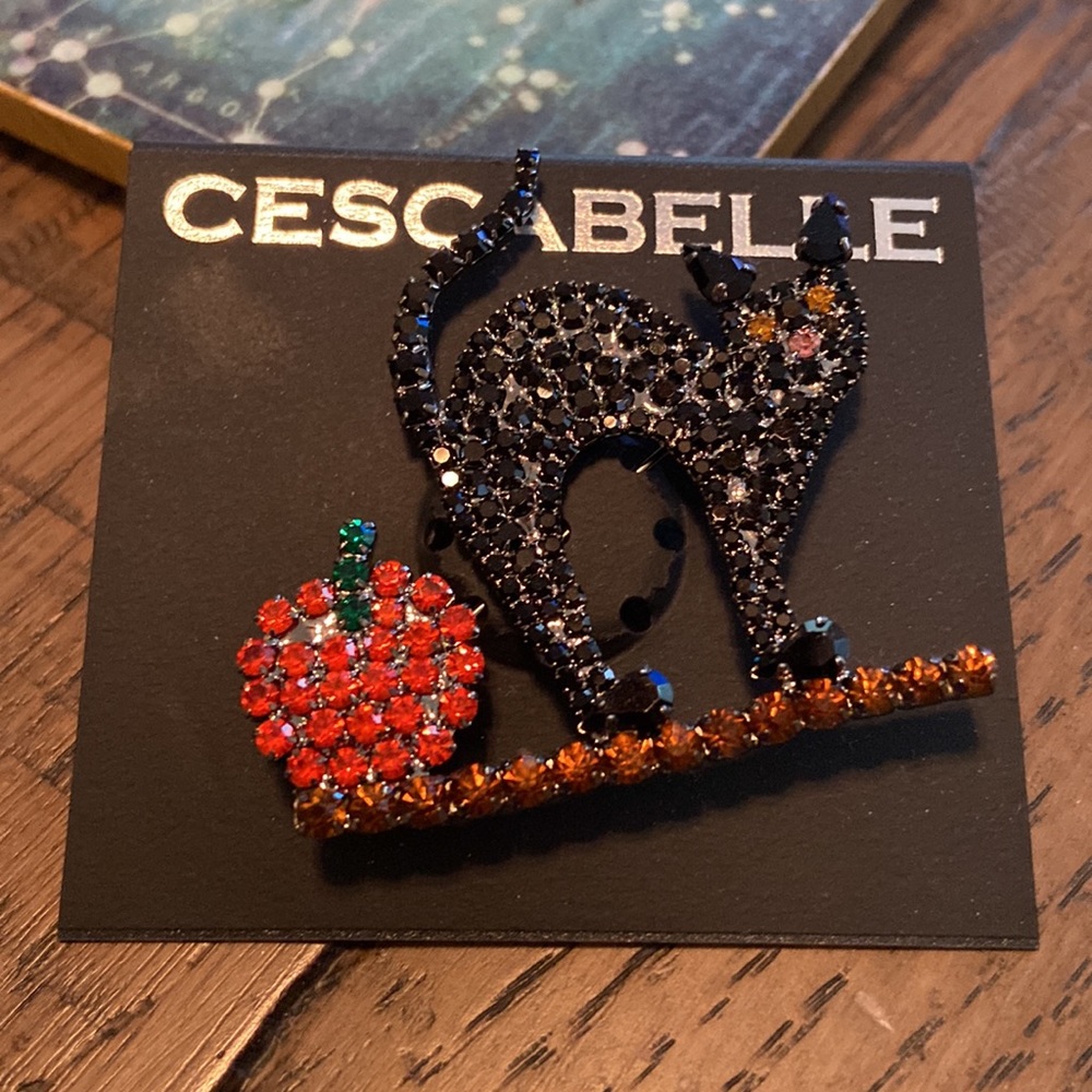 Cescabelle cat broach NWT